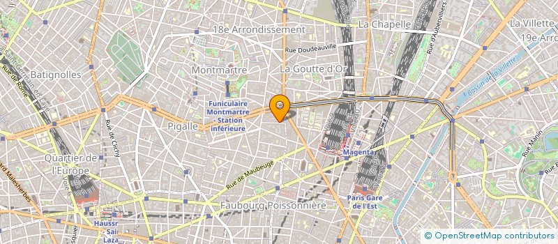 localisation de l'entreprise SC LA RESIDENCE  PARIS
