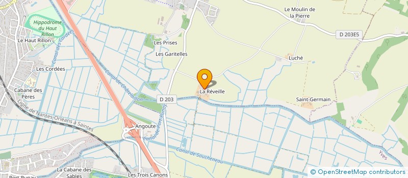 localisation de l'entreprise SC LA REVEILLE  SAINT-VIVIEN