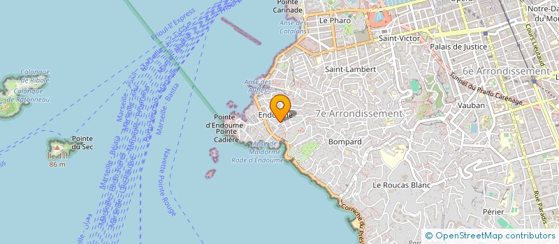 localisation de l'entreprise SC LA ROSERAIE à MARSEILLE
