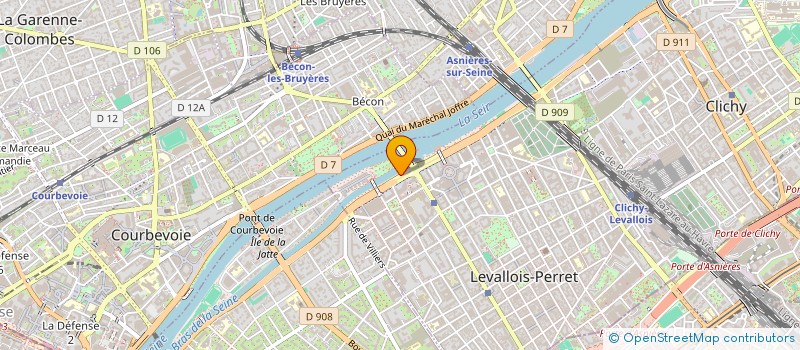 localisation de l'entreprise SC LA SEINE ET MOI 2 à LEVALLOIS-PERRET