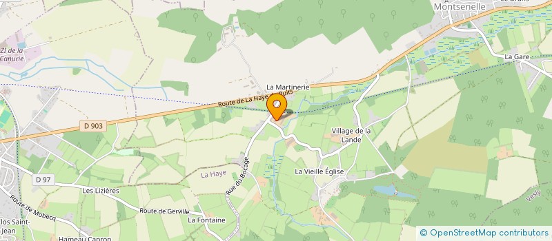 localisation de l'entreprise SC LA SENELLE  MONTSENELLE