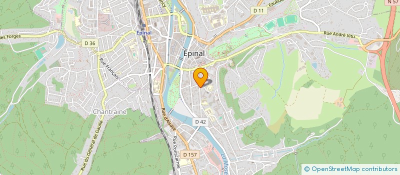 localisation de l'entreprise SC LA TRIBU ABS à EPINAL