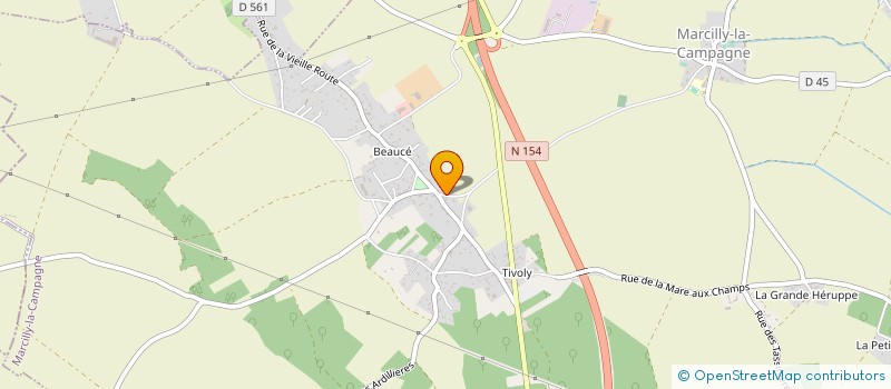 localisation de l'entreprise SC LA VALANBLANS  MARCILLY-LA-CAMPAGNE