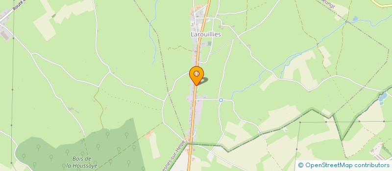 localisation de l'entreprise SC LA VALAUDIERE  LAROUILLIES