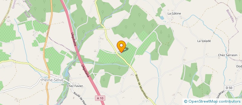 localisation de l'entreprise SC LA VERRERIE  BOISREDON