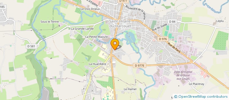 localisation de l'entreprise SC LA VOIE LACTEE  SAINT-HILAIRE-DU-HARCOUET