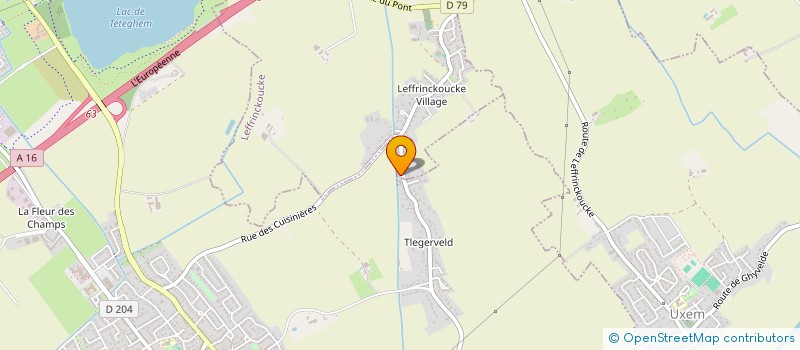 localisation de l'entreprise SC LA1  LEFFRINCKOUCKE