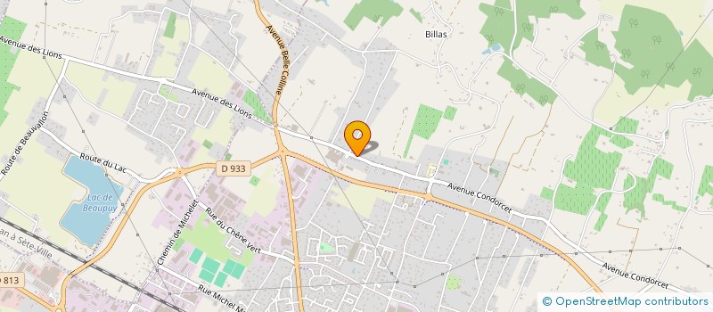 localisation de l'entreprise SC LACLAVETTE  MARMANDE