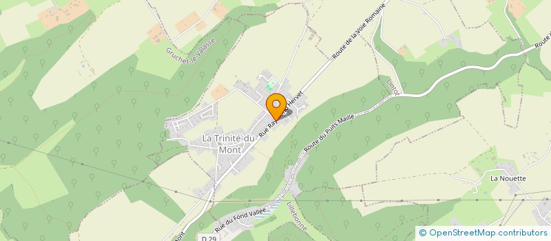 localisation de l'entreprise SC LADIRAY-ERENTRAUT  LA TRINITE-DU-MONT