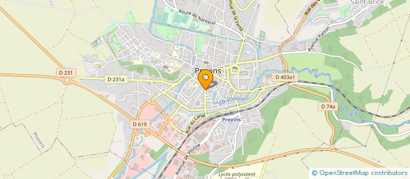 localisation de l'entreprise SC LAFON-CHAMPAGNE à PROVINS