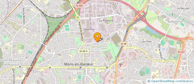 localisation de l'entreprise SC LAKANAL 8 à MARCQ-EN-BARŒUL