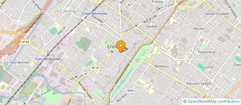localisation de l'entreprise SC LALAOUI à CROIX