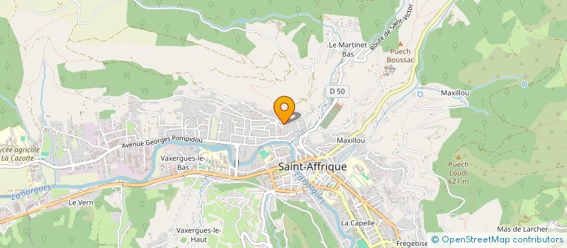 localisation de l'entreprise SC LAMAPHI INVEST  SAINT-AFFRIQUE