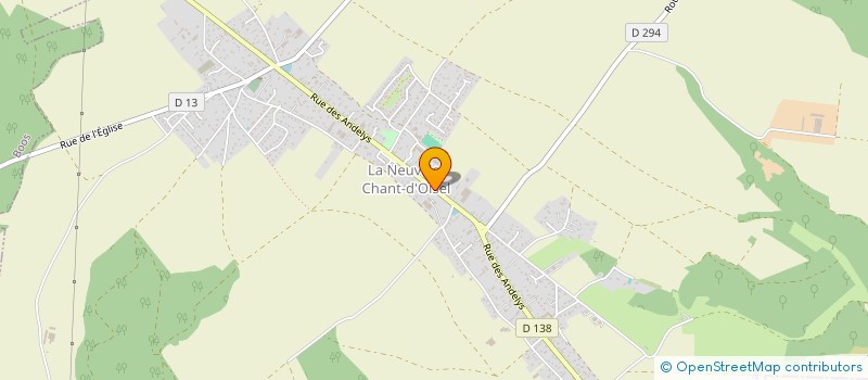 localisation de l'entreprise SC LAMICHE J&T  LA NEUVILLE-CHANT-D'OISEL