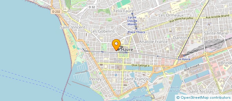 localisation de l'entreprise SC LAMINVEST à LE HAVRE