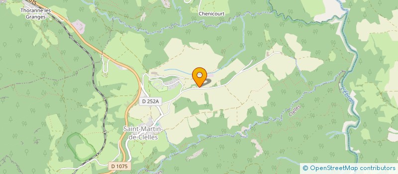 localisation de l'entreprise SC LAMJOBIN  SAINT-MARTIN-DE-CLELLES