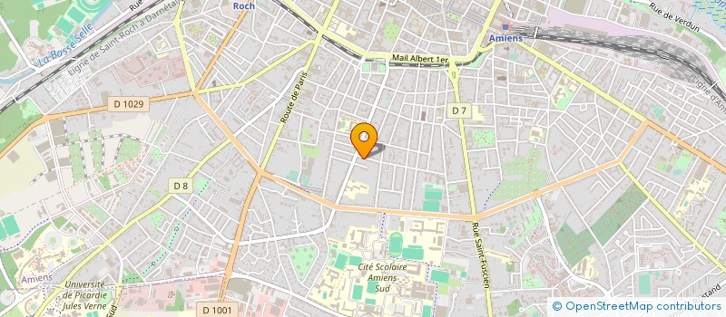 localisation de l'entreprise SC LASSADE  AMIENS