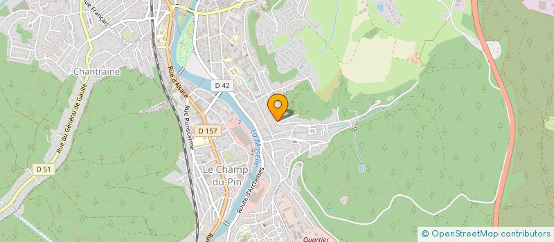 localisation de l'entreprise SC LASSAUCE à EPINAL