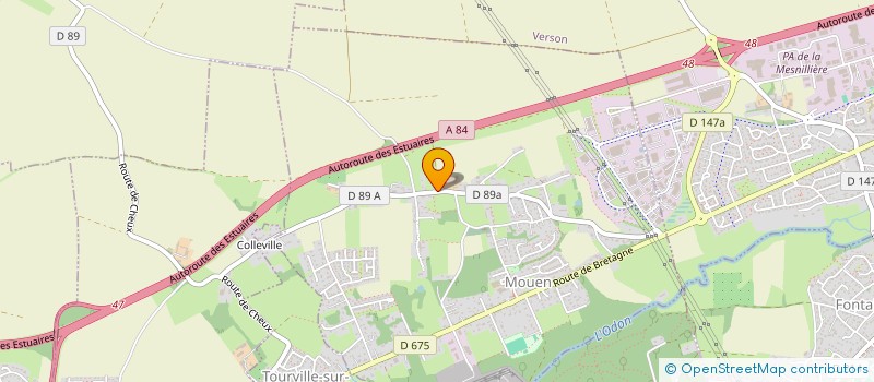 localisation de l'entreprise SC LAURAVA  MOUEN