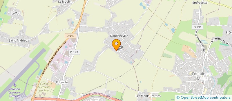 localisation de l'entreprise SC LAURENCE  OCTEVILLE-SUR-MER