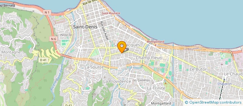 localisation de l'entreprise SC LAVERIE à SAINT-DENIS