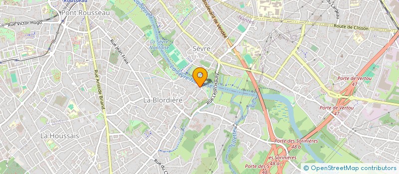 localisation de l'entreprise SC LBC RUE DU MARCHE COMMUN  REZE