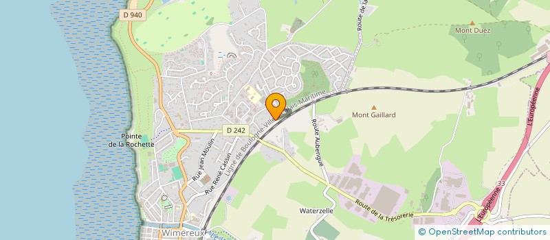 localisation de l'entreprise SC LE BALLON  WIMEREUX