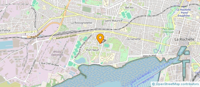 localisation de l'entreprise SC LE CAM PIEDINOVI  LA ROCHELLE