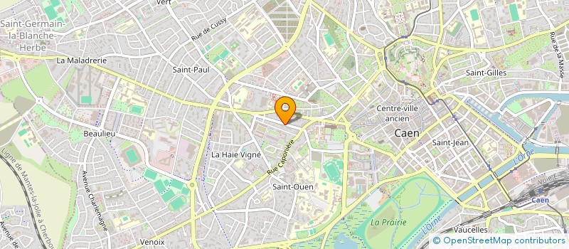 localisation de l'entreprise SC LE CEDRE à CAEN