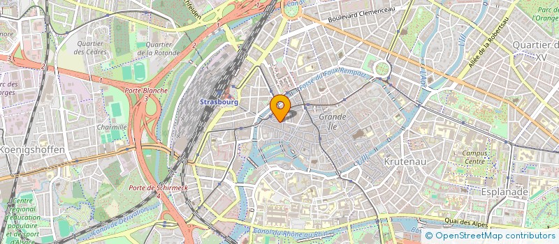 localisation de l'entreprise SC LE CHIFFRE  STRASBOURG