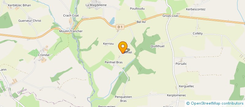 localisation de l'entreprise SC LE FALHER CHANFRAULT  LANGONNET