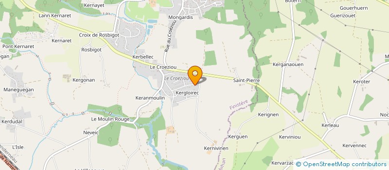 localisation de l'entreprise SC LE GALL-MONJARRET  REDENE