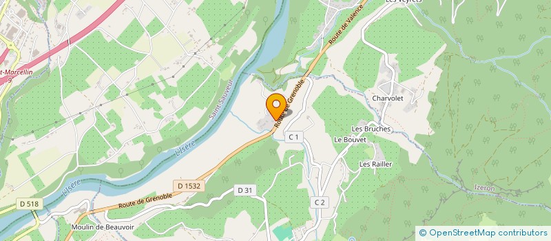 localisation de l'entreprise SC LE GINGKO  SAINT-PIERRE-DE-CHERENNES