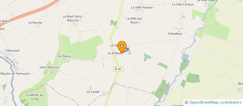 localisation de l'entreprise SC LE GOFF JMCR à LOUDEAC