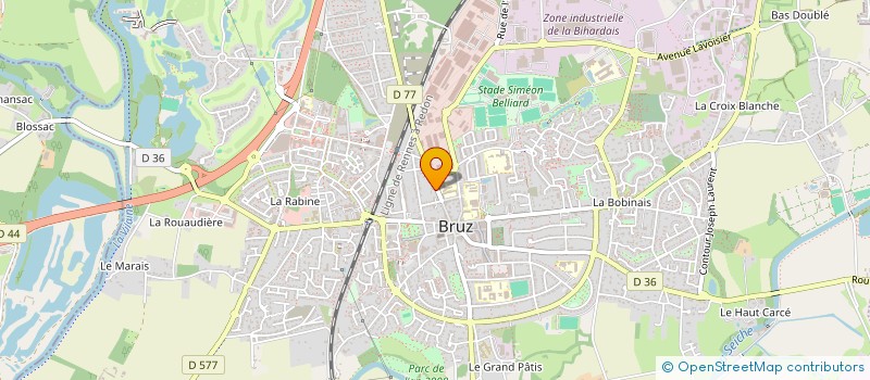 localisation de l'entreprise SC LE HENAFF  BRUZ