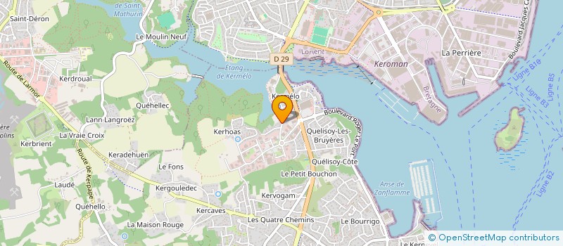 localisation de l'entreprise SC LE LUDUEC  LARMOR-PLAGE