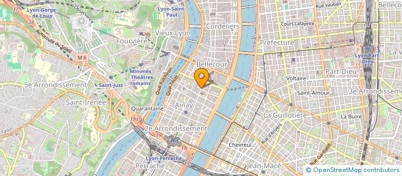 localisation de l'entreprise SC LE LYS ROSE  LYON