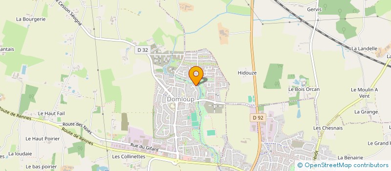 localisation de l'entreprise SC LE MAT-MARQUET  DOMLOUP