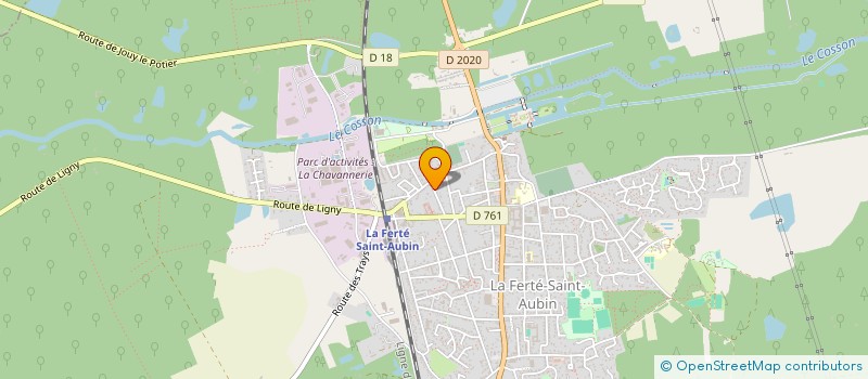 localisation de l'entreprise SC LE NIPHIOU  LA FERTE-SAINT-AUBIN