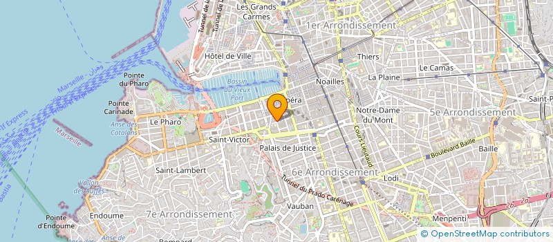 localisation de l'entreprise SC LE PIETON MOTORISE à MARSEILLE