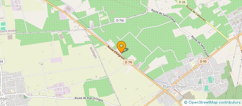localisation de l'entreprise SC LE ROUSIGON à PLAN-D'ORGON
