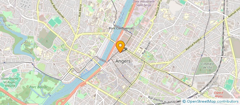localisation de l'entreprise SC LE TILLAC à ANGERS