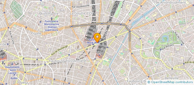 localisation de l'entreprise SC LE TRAIT D'UNION  PARIS