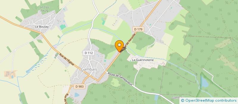 localisation de l'entreprise SC LE VELLUET  GAMBAIS