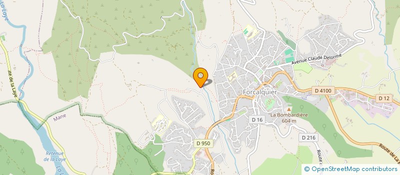 localisation de l'entreprise SC LE VIOU VERT  FORCALQUIER