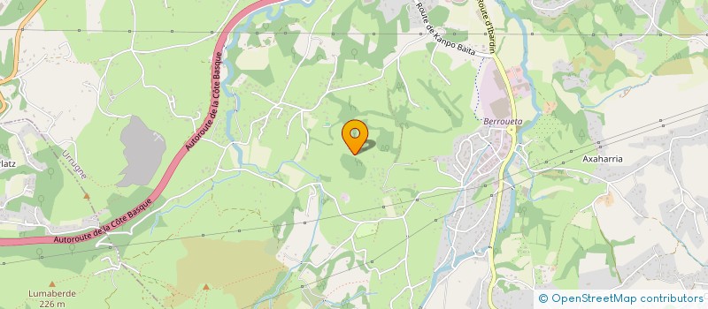 localisation de l'entreprise SC LEA  URRUGNE