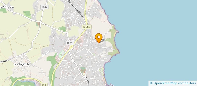 localisation de l'entreprise SC LEBERTH  BINIC-ETABLES-SUR-MER