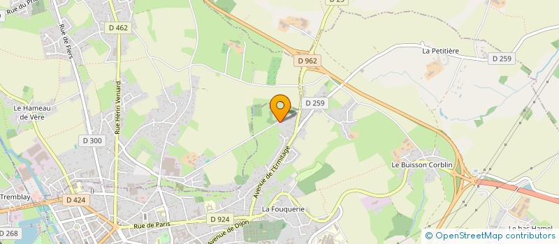 localisation de l'entreprise SC LEBON à FLERS