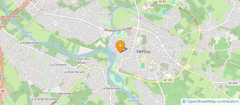 localisation de l'entreprise SC LEGAMILIE à VERTOU