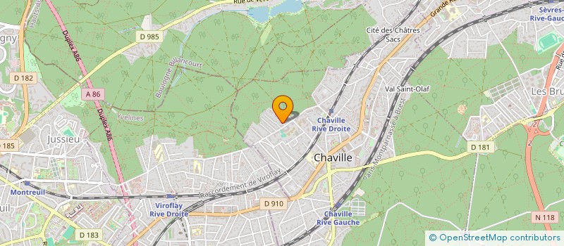 localisation de l'entreprise SC LELIEVRE à CHAVILLE